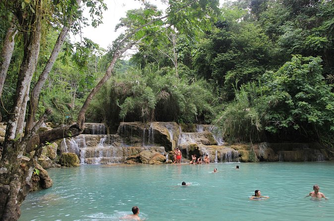 A Relaxing Day at the Kuang Si Falls - Who will enjoy this day most?