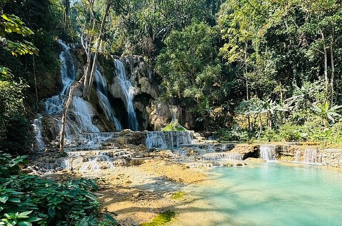 Day Trek to Kuangsi Waterfall and Bear Sanctuary - Luang Prabang full day tour - Lunch, fruit, and water keep the day practical