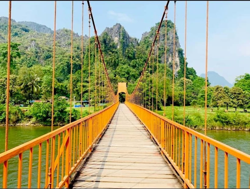 From Vientiane: Vang Vieng Tour with Cave Kayak & Zipline - Jang Cave starts the sightseeing