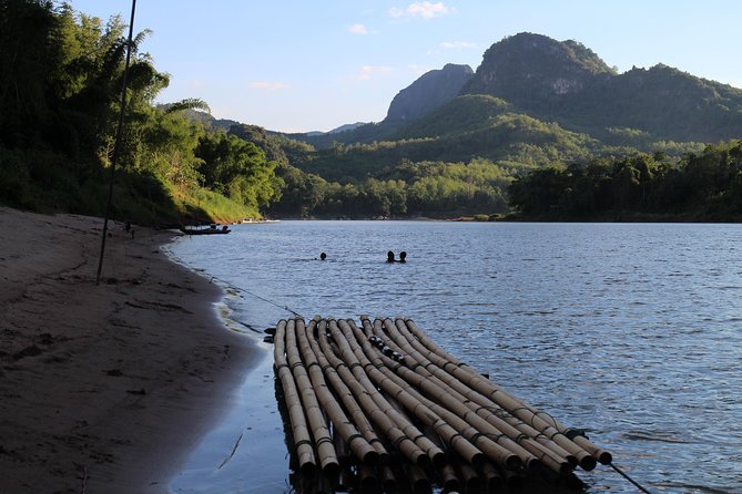 FULL DAY – Kuang Si Waterfall, Kayak on the Nam Ou / Mekong River, Pak Ou Caves - Lunch at Manifa Elephant Camp is a real highlight