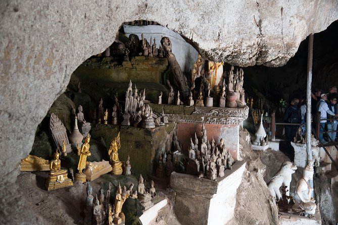 FULL DAY – Kuang Si Waterfall, Kayak on the Nam Ou / Mekong River, Pak Ou Caves - Kuang Si Waterfall is the visual payoff