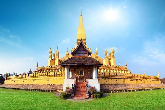Guided Vientiane City and Buddha Park Full-Day Tour - Sunset beside the Mekong River