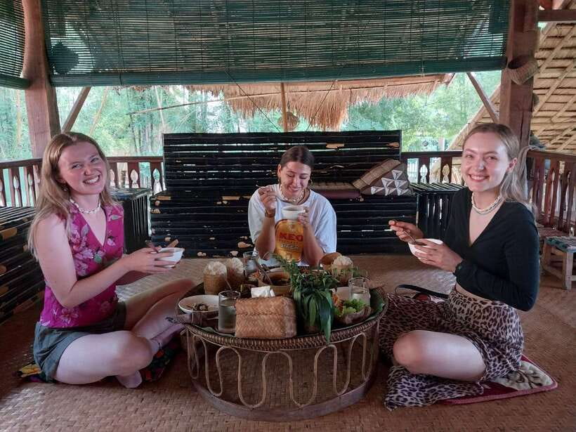 Luang Prabang: Bamboo Experience & Kuang Si Falls Tour - Key points at a glance