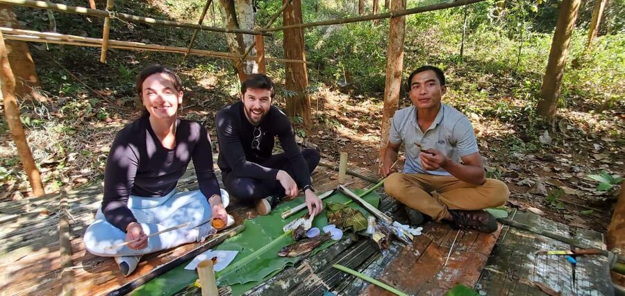 Luang Prabang: Bamboo Forest Cooking-class & Farm Visit - Entering the Primary Forest