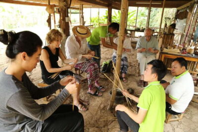 Luang Prabang: Bamboo Weaving Workshop & Cooking Class