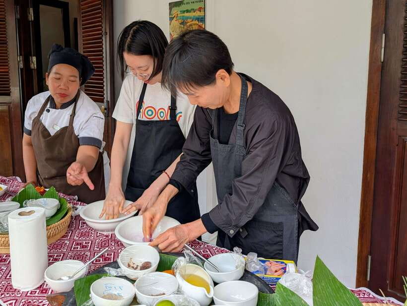 Luang Prabang: Cooking Class at the Former Royal Palace - What you actually take home
