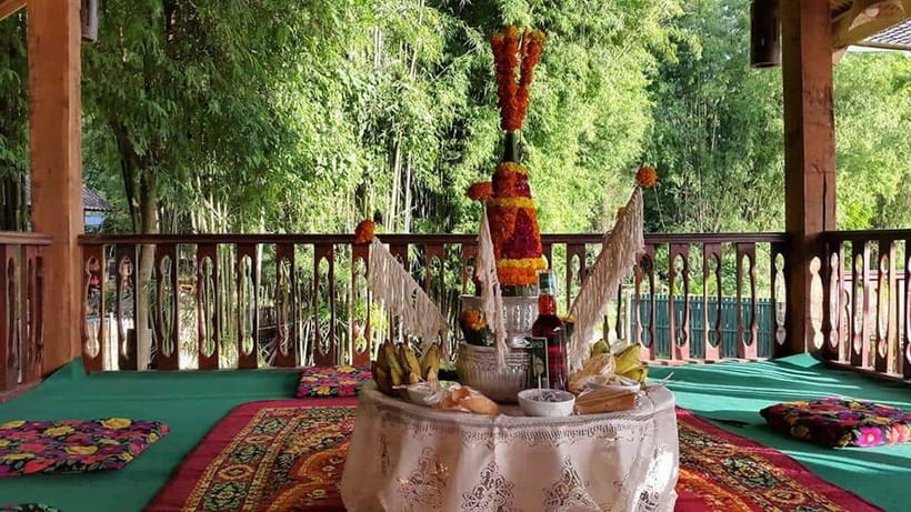 Luang Prabang: Evening Cooking Class & Local Baci Ceremony - The 4:00 PM hotel pickup and ride beyond town