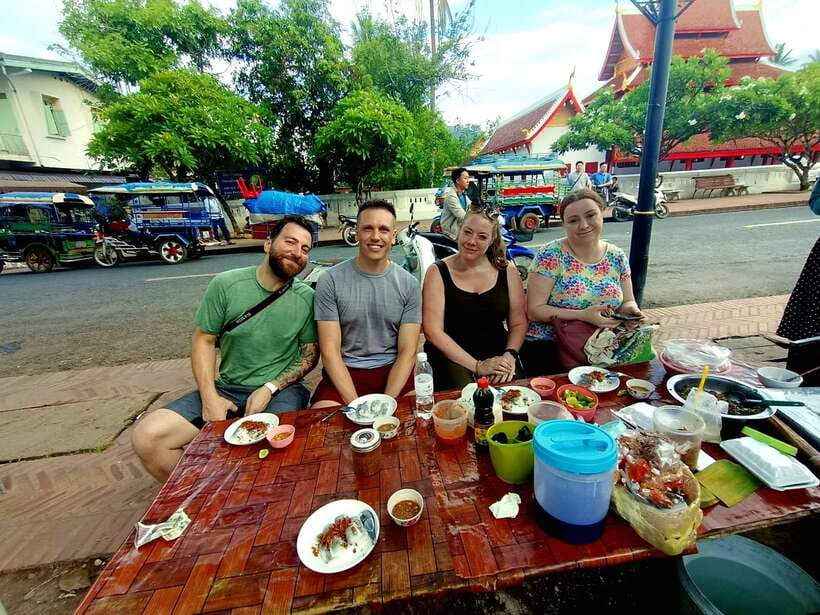 Luang Prabang: Foodie Walking Tour & Monk Blessing - Starting with Luang Prabang’s food streets