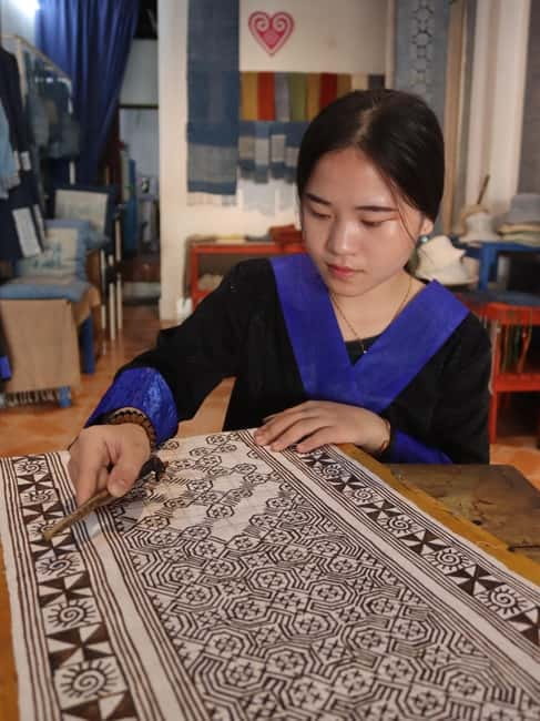 Luang Prabang: Hmong Batik Art Workshop - The value of the 22 dollar price