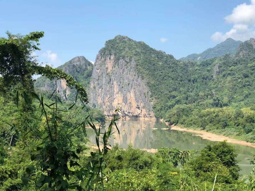 Luang Prabang: Kayak Tour to Pak Ou Caves - Kuang Si Falls: beautiful, but watch the clock