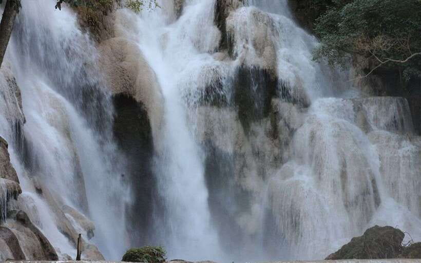 Luang Prabang: Kuang Si Bike Ride & Long-Tail Boat Cruise - The downhill ride to the Mekong