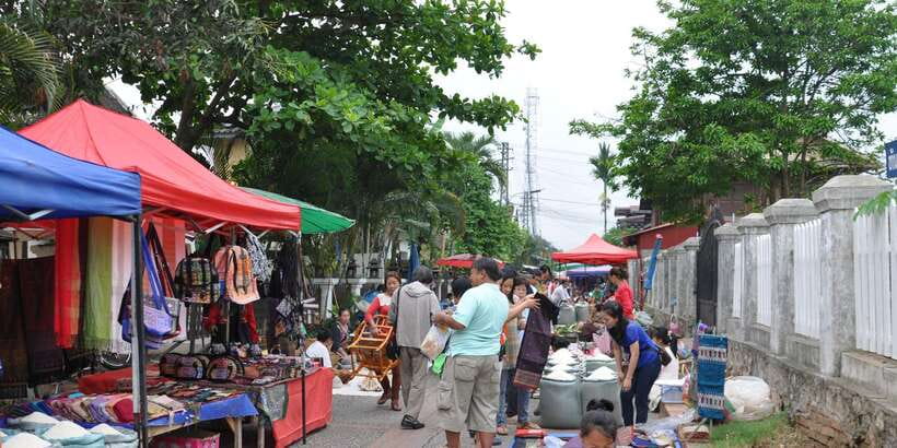Luang Prabang: Local Village & Kuang Si Falls Private Tour - The afternoon at Kuang Si Falls