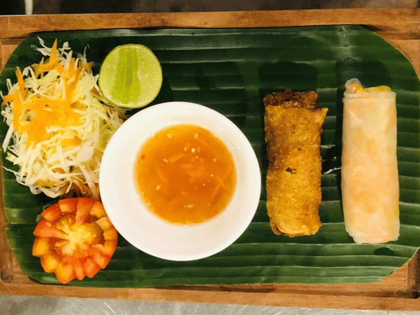 Luang Prabang: Mekong Sunset Cruise & Lao Tasting Dinner - What the seven-dish Lao tasting includes
