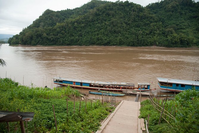 Luang Prabang Mountain Bike Cycling Tour - Pak Ou Cave and the boat crossing