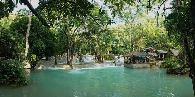 Luang Prabang Thin Pha Trail & Tad Sae Falls Trek - The final walk to Ban Houay Yen