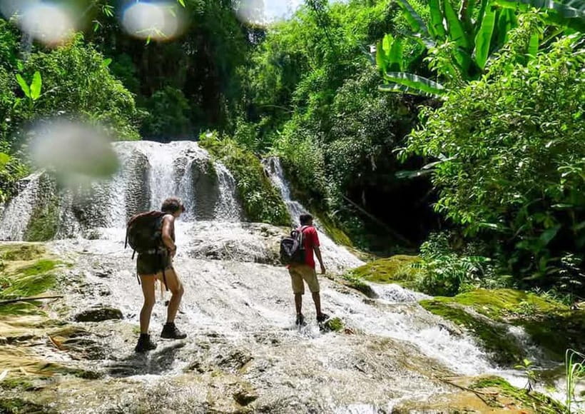 Nong Khiaw: 100 Waterfalls, Nam Ou & Khmu Village Day Tour - A river morning on the Nam Ou