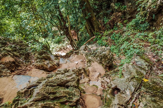 One Day Guided Tour: Kayaking, Zipline & Tubing In The Cave from Vang Vieng - Kayaking the Nam Song from Khmu Village
