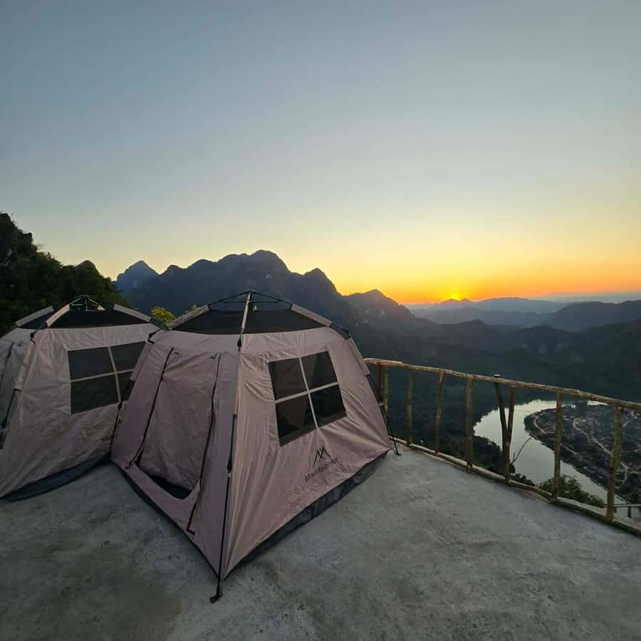Overnight Camping At nong khiaw view point, 360 view - Key Points Before You Book