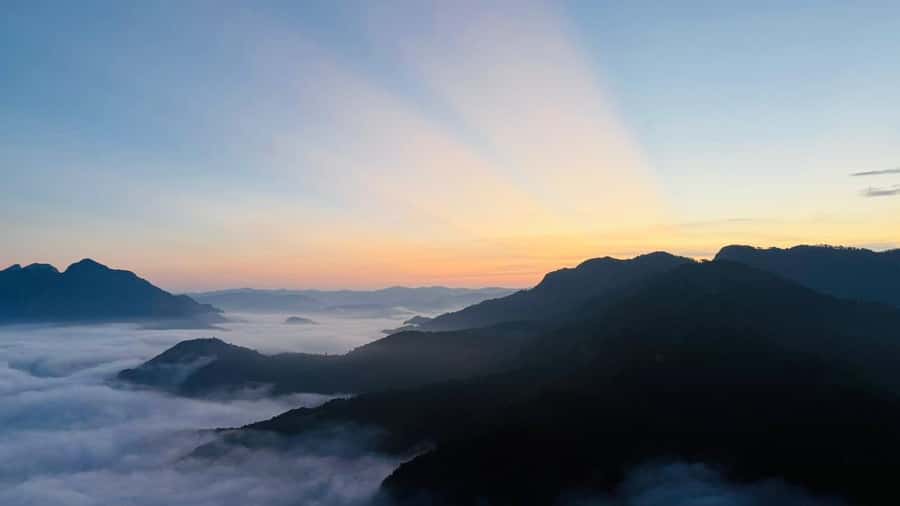 Overnight Camping At nong khiaw view point, 360 view - Dinner, Tents, and a Short Night