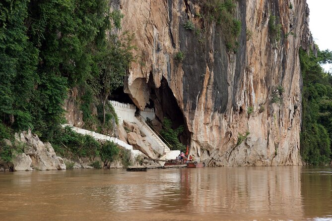 Private Tour: Pak Ou Cave and Kuang Si Waterfall Tour from Luang Prabang - Kuang Si Falls and its three levels of blue water