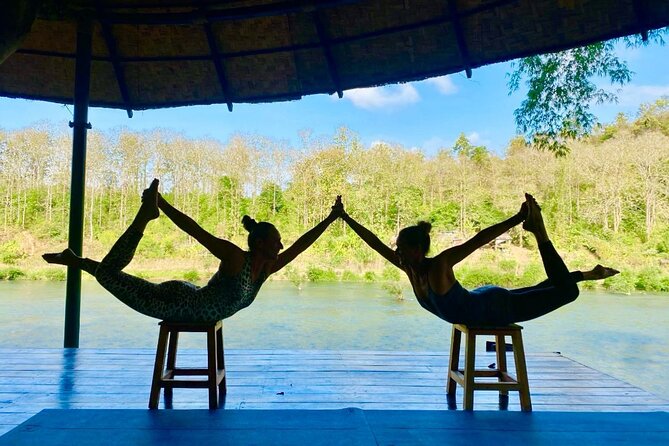 The Namkhan - Yoga Class (8 am or 4 pm) - A calm hour by the Nam Khan