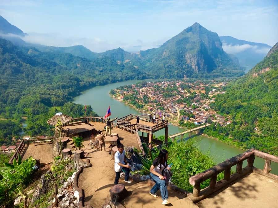 Vang Vieng: Climbing & Ballon (Departure from Vientiane) - The hot air balloon finale needs a careful reading