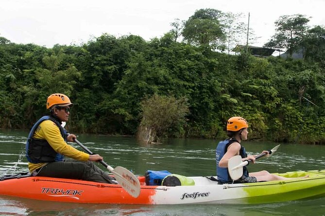 Vang Vieng Kayaking Fun Rapid and Float Tour - Key points at a glance