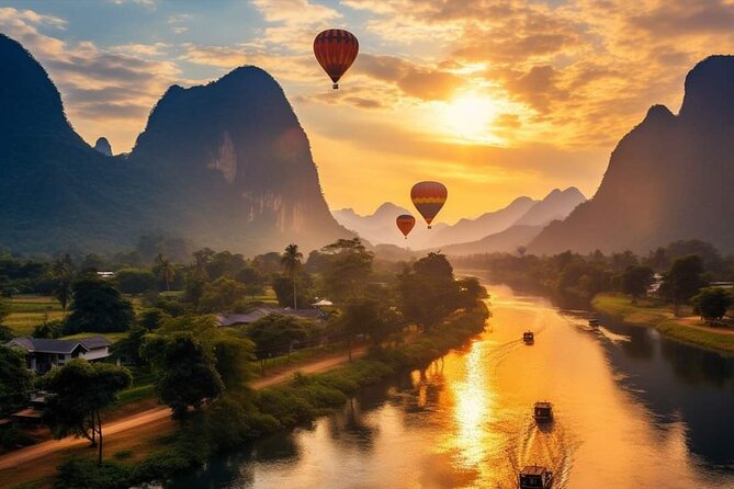 Vang Vieng Laos Hot Air Balloon Adventure Tour - Sunrise or sunset: choosing the better departure