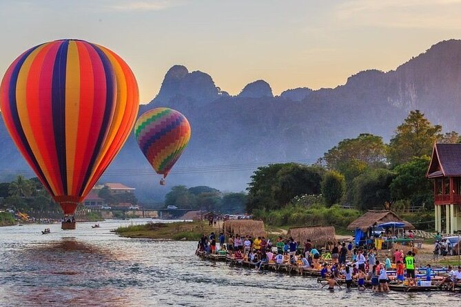 Vang Vieng Laos Hot Air Balloon Adventure Tour - Hotel pickup makes the early start easier