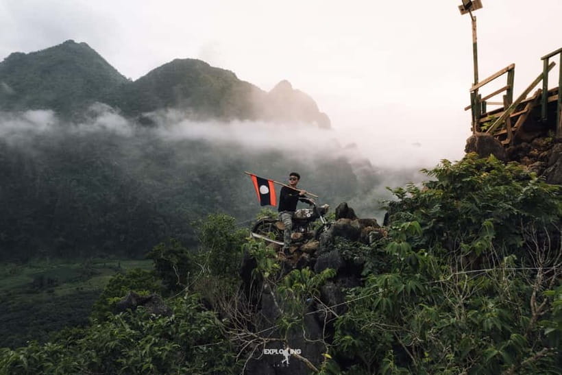 Vang Vieng: Namxay Viewpoint, Blue Lagoon 1 & Phoukham Cave - Blue Lagoon 1: Cold Water and Plenty of People