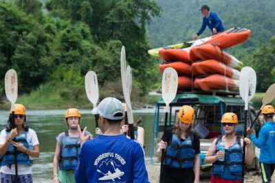 Vang Vieng Tour A – Blue lagoon 3 with Caves and Zipline