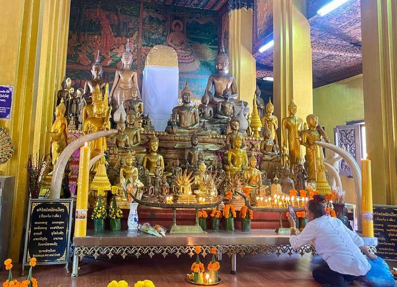 Vientiane: Cultural Tour with Buddha Park and Patuxay - Wat Si Muang begins the cultural story