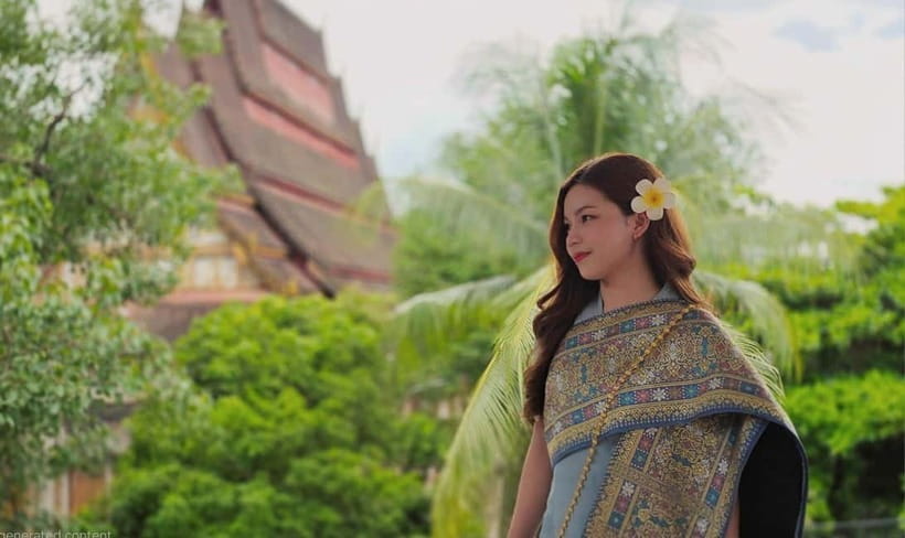 Vientiane: Lao Cultural Attire Rental Experience - Walking from the studio to Vientiane’s temples